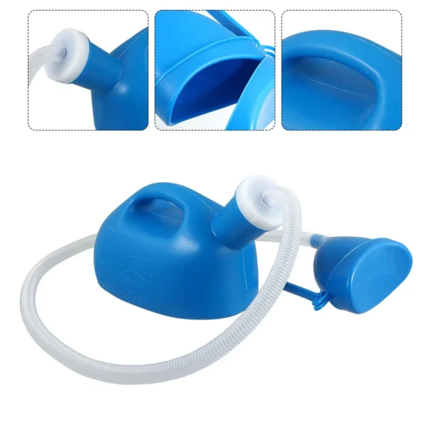 Urinoir Portable Adulte avec Tube - 22x18cm – Image 2