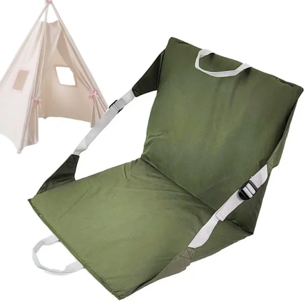 Chaise de Stade Pliable avec Dossier – Image 5