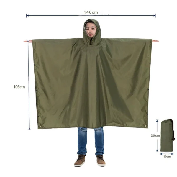 Poncho de Pluie Universel Adulte – Image 5