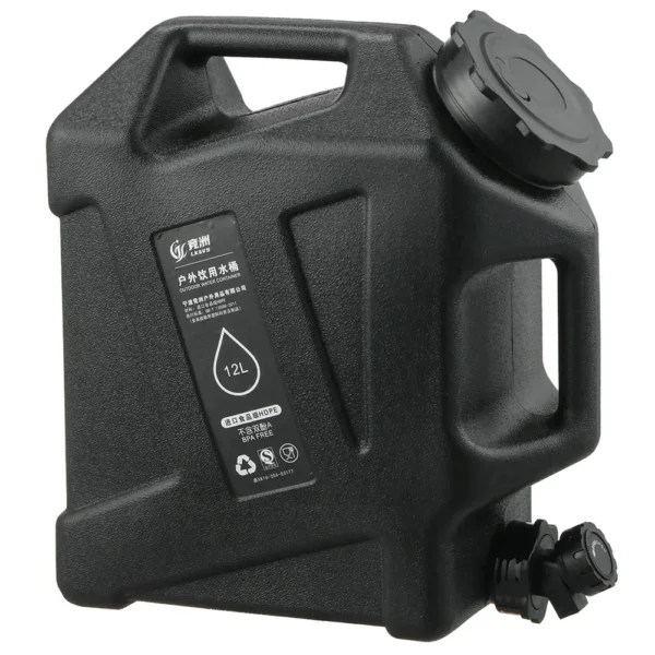 Bidon de Rangement Alimentaire 12L – PE Militaire (Kit Complet) – Image 8