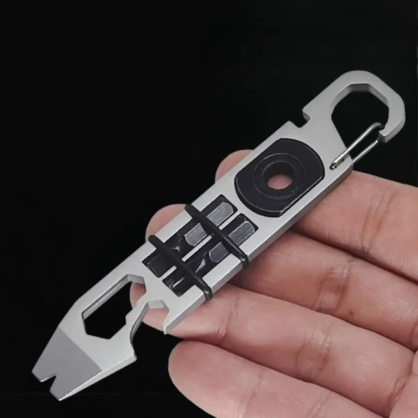 Outil Multifonction Compact en Acier Inoxydable – Image 3