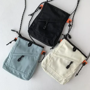 Mini Sac Bandoulière Nylon Polyvalent - 18x22x5cm