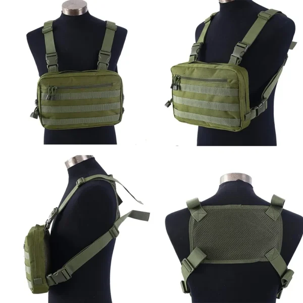 Sac de Poitrine Tactique - Léger, Respirant et Pliable – Image 10