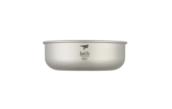 Bol en Titane Keith Camping 500 ml - Ultra-Léger et Résistant