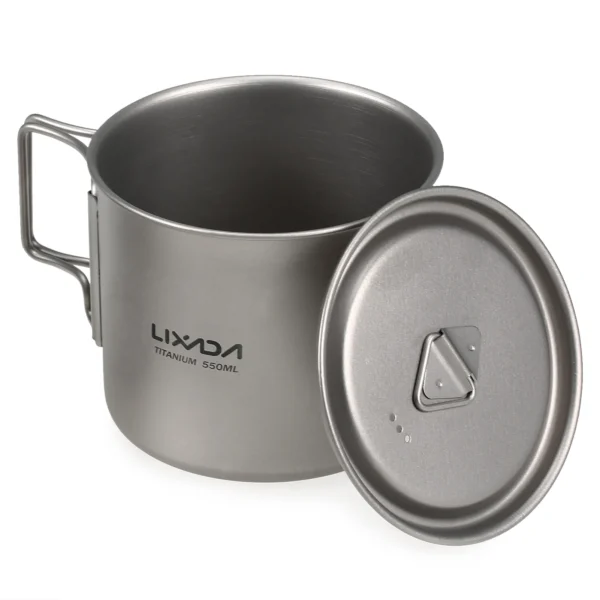Ensemble Vaisselle Titane Camping - Gobelet 550ml – Image 7