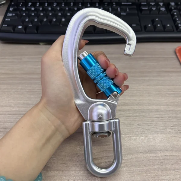 Carabiner Rotatif 360° Professionnel – Sécurité Maximale – Image 2