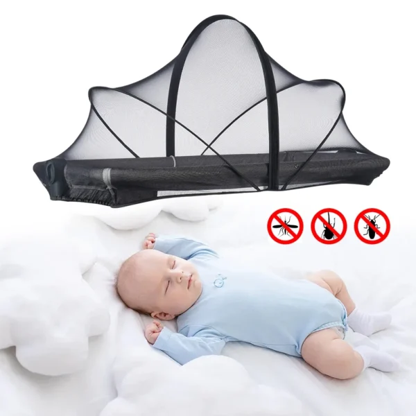 Moustiquaire Bébé Polyvalente 60x105cm – Image 6