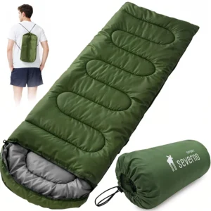Sac de Couchage 2-en-1 210x75cm - Polyester Isotherme