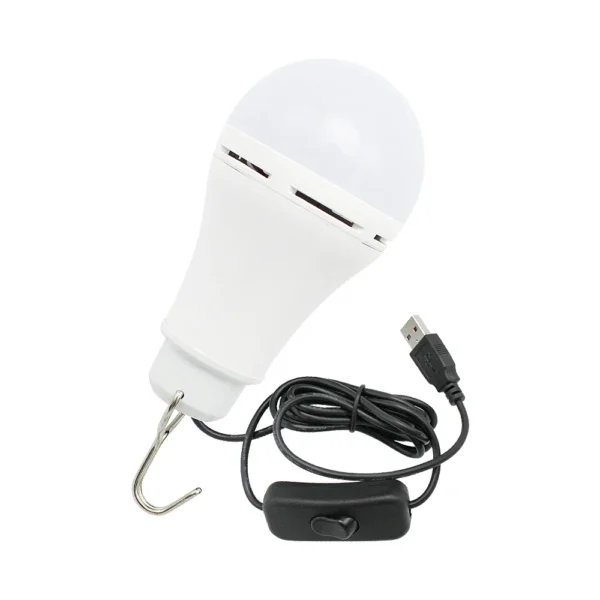 Ampoule LED USB 10 LEDs - 5V Blanc Froid 6500K – Image 2
