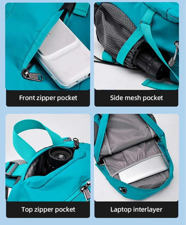 Sac à Dos de Randonnée 40L Multifonction – Image 19