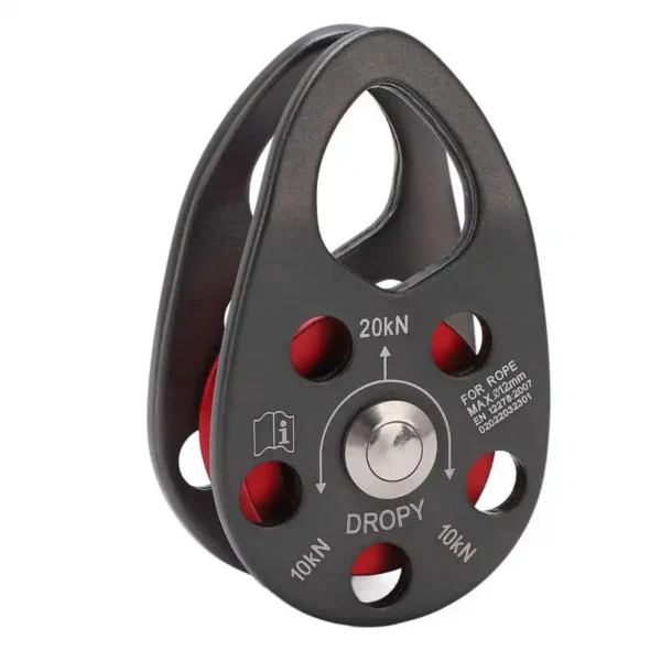 Poulie d'Escalade Professionnelle 20KN – Image 7