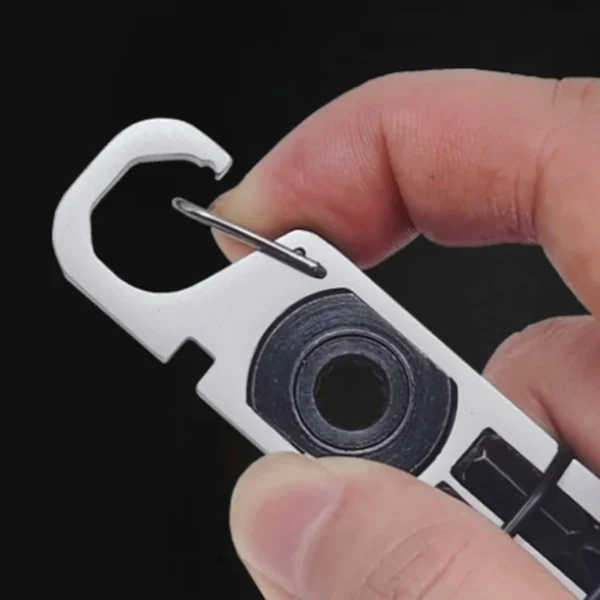 Outil Multifonction Compact en Acier Inoxydable – Image 8