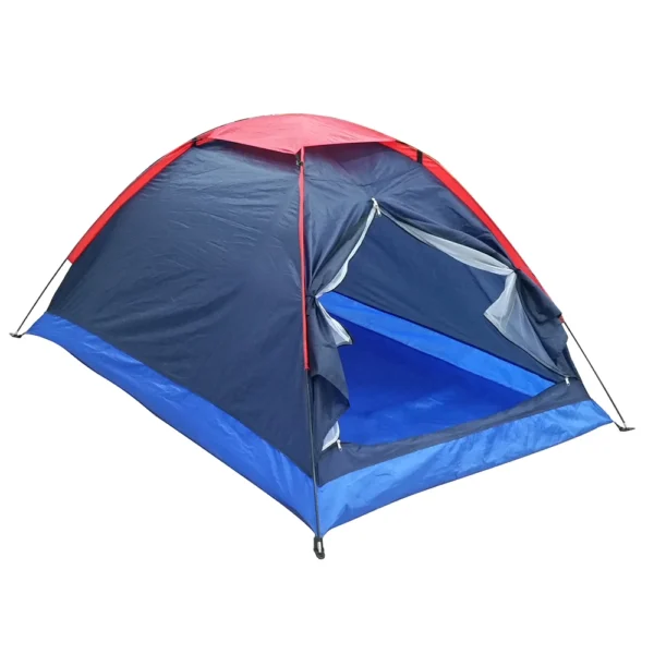 Tente 2 Personnes Bleue - Polyester PU1000mm