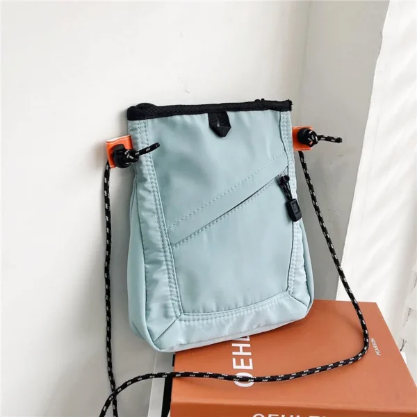 Mini Sac Bandoulière Nylon Polyvalent - 18x22x5cm – Image 9
