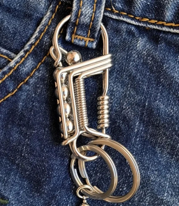 Porte-Clés Mécanique Américain - 8.5cm – Image 3