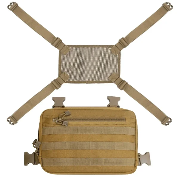 Sac de Poitrine Tactique - Léger, Respirant et Pliable – Image 19