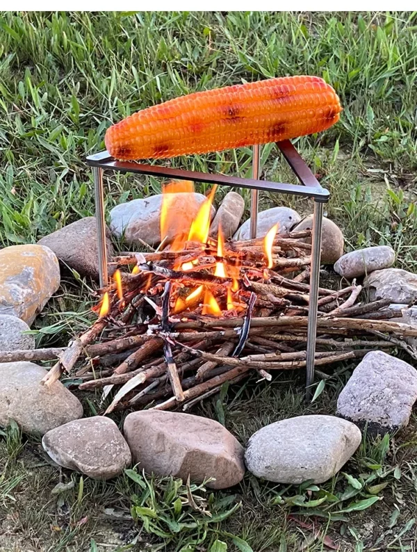 Support de Casserole Camping en Acier Inoxydable – Image 14