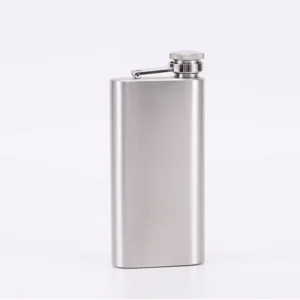 Flacon de Poche Carré 5oz Acier Inox 304