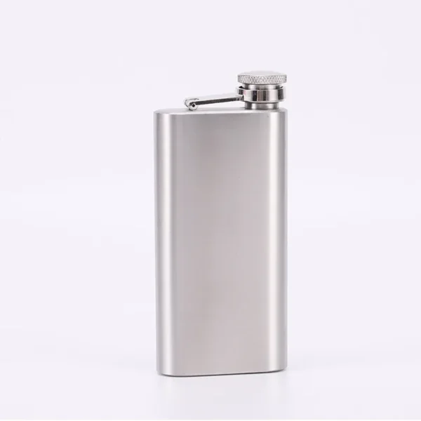 Flacon de Poche Carré 5oz Acier Inox 304