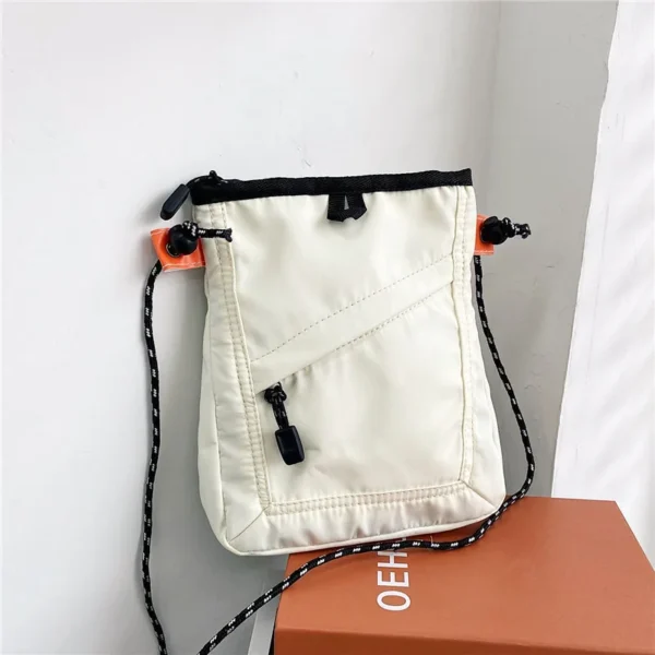 Mini Sac Bandoulière Nylon Polyvalent - 18x22x5cm – Image 8