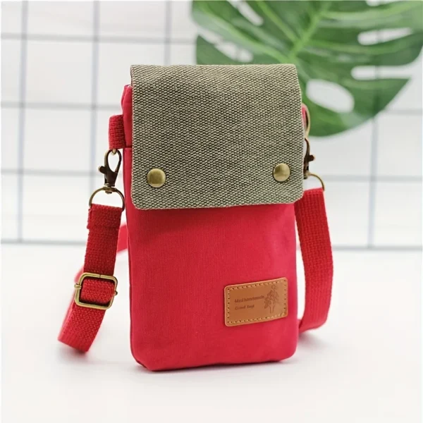 Mini Sac Bandoulière Vintage Unisexe – Image 7