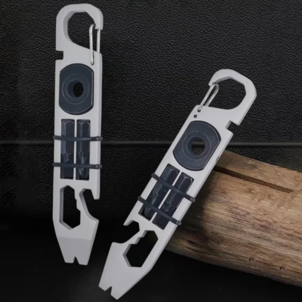 Outil Multifonction Compact en Acier Inoxydable – Image 9