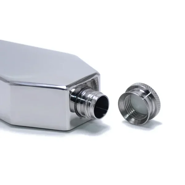 Flacon Polygonal 3.5oz Acier Inox 304 – Image 9