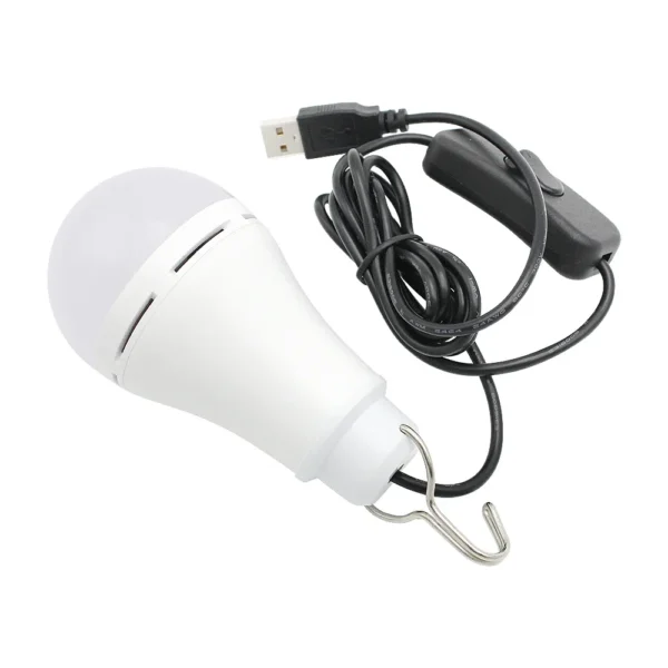 Ampoule LED USB 10 LEDs - 5V Blanc Froid 6500K – Image 5