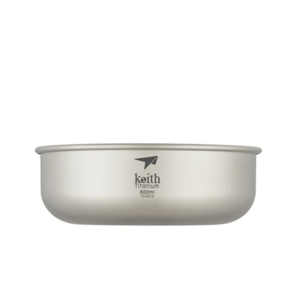 Bol en Titane Keith Camping 500 ml - Ultra-Léger et Résistant – Image 4