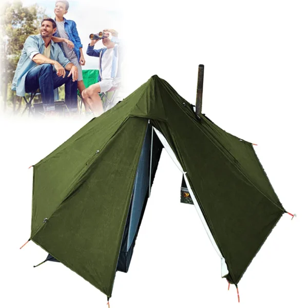 Tente Familiale 4 Places - 320x320x160cm - Polyester 210T – Image 6
