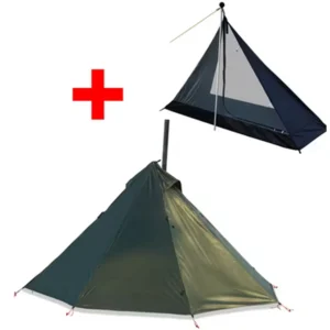 Tente Familiale 4 Places - 320x320x160cm - Polyester 210T