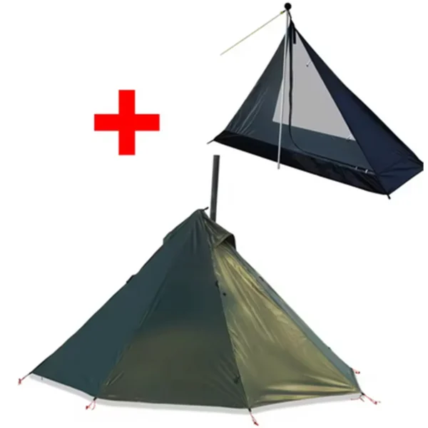 Tente Familiale 4 Places - 320x320x160cm - Polyester 210T
