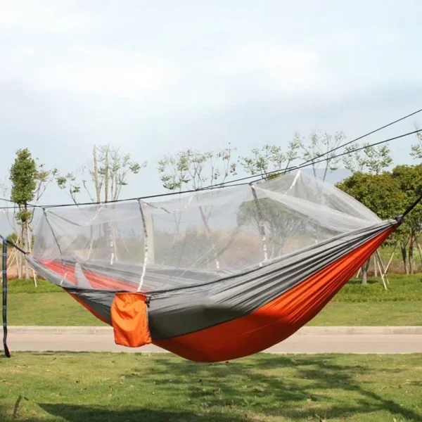 Hamac de Camping Parachute – Nylon 210T (260x140cm) – Image 3
