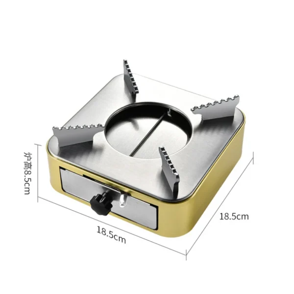 Réchaud à Alcool Camping - Compact 18.5x18.5x8.5cm – Image 11