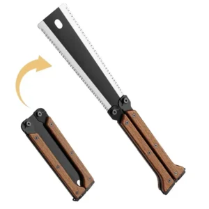 Scie Pliante Acier SK5 - Dents Fines de Précision