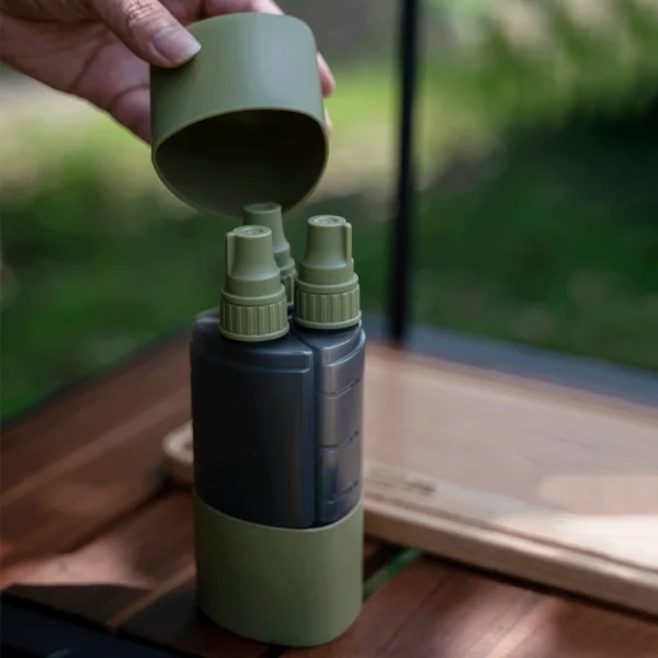 Bouteille Assaisonnement Camping 3-en-1 - 100ml – Image 7