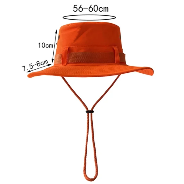 Chapeau Seau Fluorescent UV Unisexe - Coton - 56-58cm – Image 6