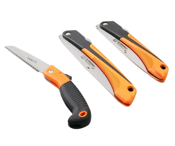 Scie Pliante Professionnelle - Lame Acier 65Mn