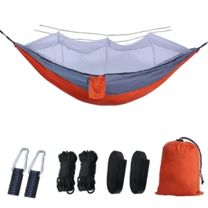 Hamac de Camping Parachute – Nylon 210T (260x140cm)