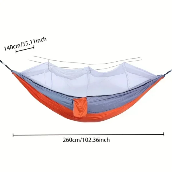 Hamac de Camping Parachute – Nylon 210T (260x140cm) – Image 7