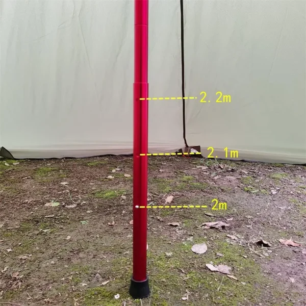 Tente Tipi 2-4 Personnes - Imperméable PU3000mm – Image 7