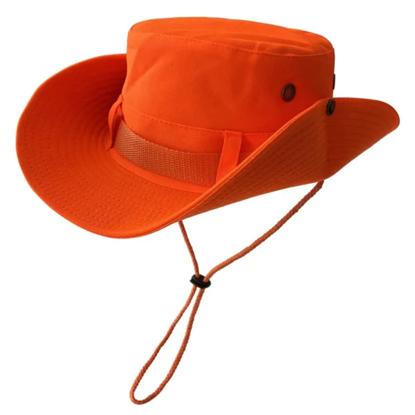 Chapeau Seau Fluorescent UV Unisexe - Coton - 56-58cm – Image 4