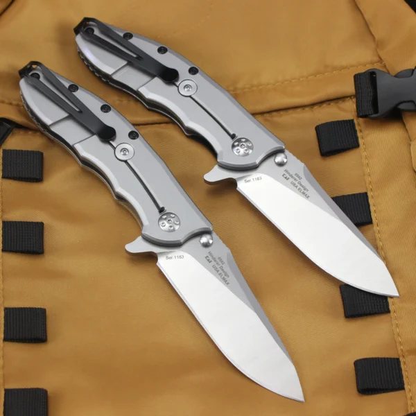 Couteau Pliant Minimal Trek – Lame ELMAX 8.9cm – Image 2