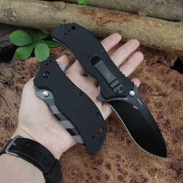 Couteau Pliant Minimal Trek – Lame S30V 8cm – Image 9