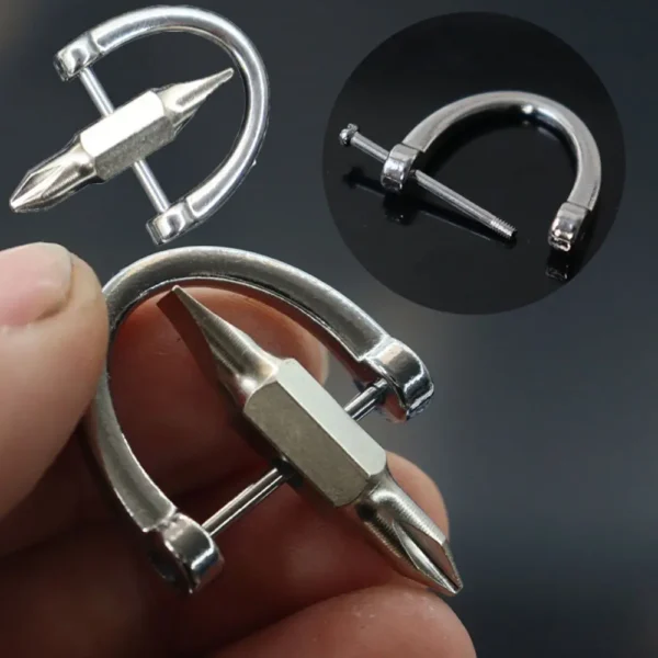 Tournevis Porte-Clés – Acier Chrome – Image 7