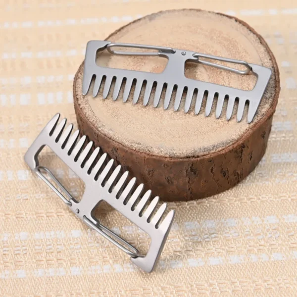Peigne Porte-Clés Titane – 67mm, 9g – Image 9