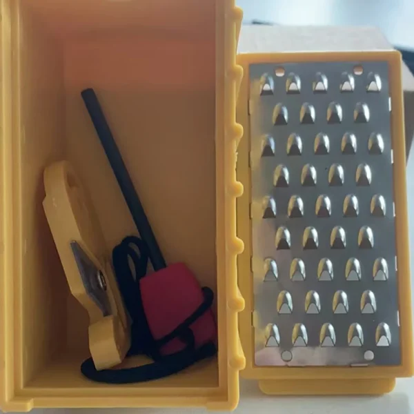 Tinder Maker – Râpe Acier Inox, Boîte Étanche – Image 5