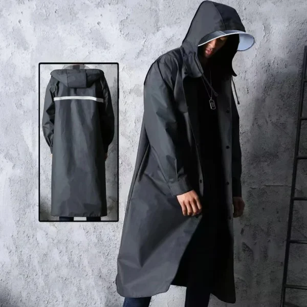 Veste de Pluie Imperméable Minimal Trek – Tissu Oxford – Image 6