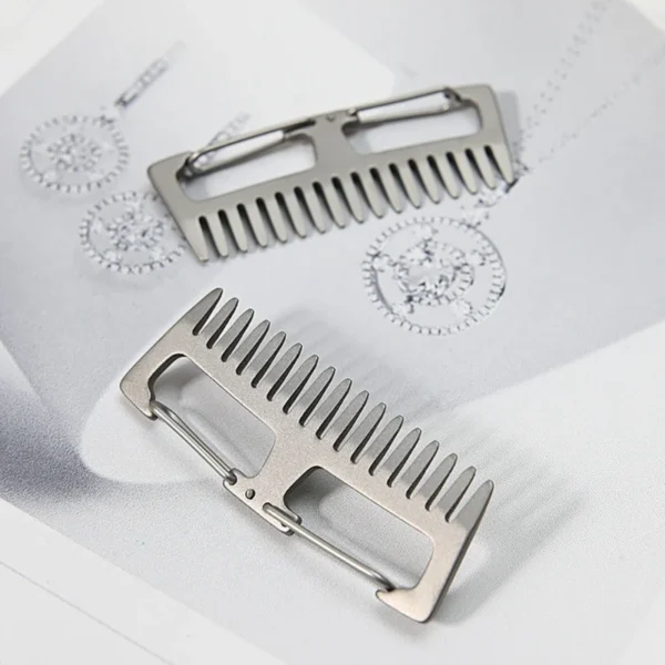 Peigne Porte-Clés Titane – 67mm, 9g – Image 10