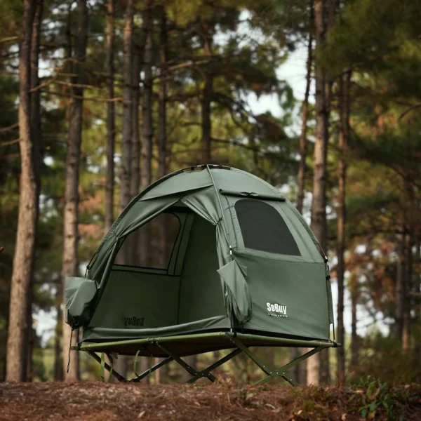 Tente avec Lit de Camp - Capacité 114kg – Image 3